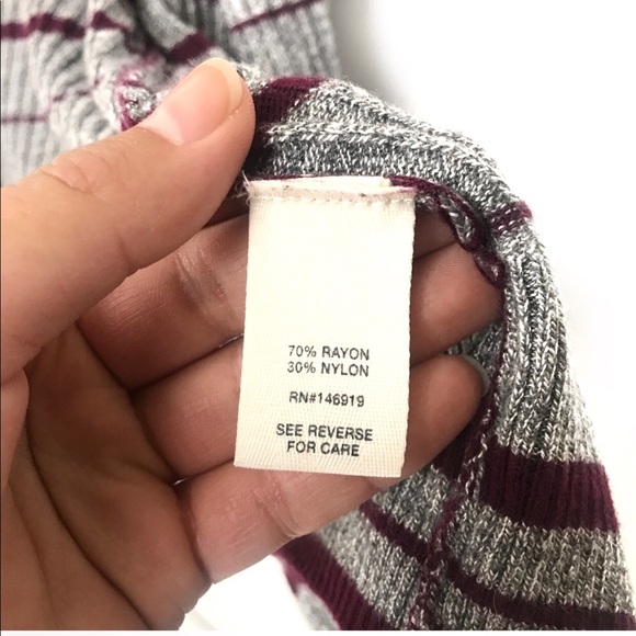 Muddy Stripe Cardigan Sz M - Picture 7 of 7